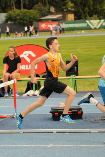 Zawodnicy UKS Sprinter na zawodach w odzi