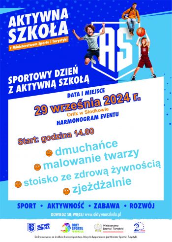 Zapraszamy na sportowy dzie z Aktywn Szko