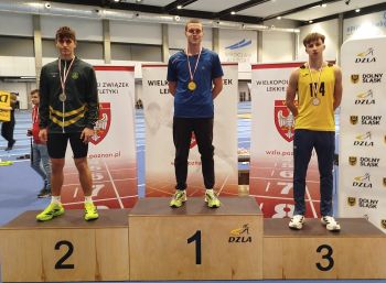 Zawodnicy UKS Sprinter Słodków na Halowych Mistrzostwach...