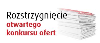 Wyniki otwartego konkursu ofert